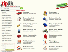 Tablet Screenshot of nabytek-a-bytove-doplnky.tipak.cz